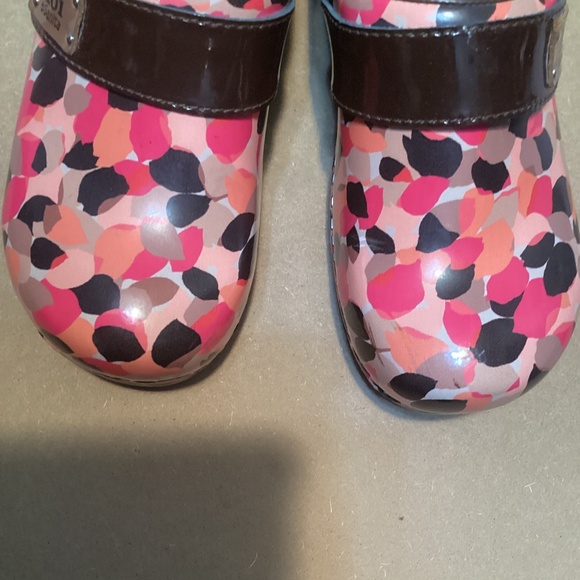 SANITA Size 40 US 9-9.5 NURSE WAITRESS Danish Clogs Shoes 👞 - Picture 9 of 11